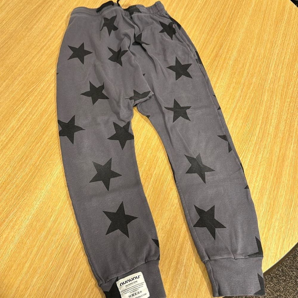 Nununu light baggy pants, size 10/11. Gentle used condition.